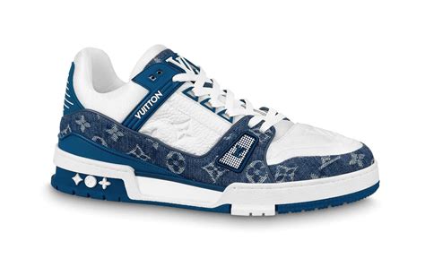 louis vuitton trainer price|louis vuitton denim trainers.